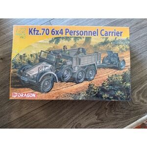 Dragon Armor Pro‎ 1/72 Kfz.70 6x4 Personnel Carrier Plastic Model Kit Sealed